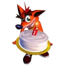 Стикер Crash Bandicoot