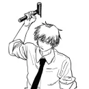 Стикер Chainsaw Man