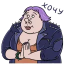 Стикер crazy people