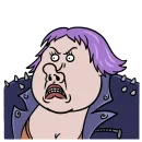 Стикер crazy people