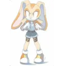 Cream bunny