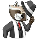 Стикер Criminal Raccoon