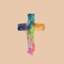 Стикер Cross Jesus