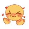 Стикер Cursed Emojies UwU