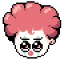 Стикер Cursed Pixelmoji