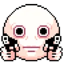 Стикер Cursed Pixelmoji