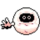 Стикер Cursed Pixelmoji