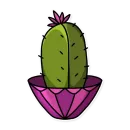 Стикер Cactuses