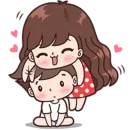 Стикер Cute Couples