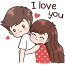 Стикер Cute Couples