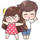 Стикер Cute Couples