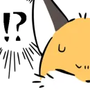 Стикер cute fox