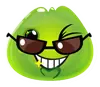 Стикер Cute and adorable jelly