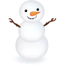 Стикер Cute Snowman