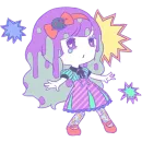 Стикер Cute Small Girl