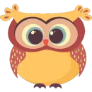 Стикер Cute birds