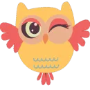 Стикер Cute birds