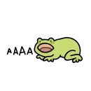 Стикер Frogs