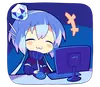 Стикер Cutie Chibi Aoki Lapis & Merli