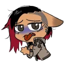 Стикер Cyberpunk 2077 Cats