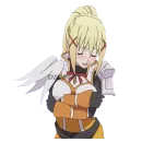 Стикер DARKNESS KONOSUBA