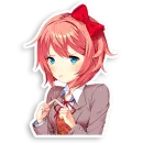 Стикер DDLC Sayori