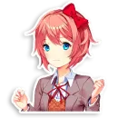 Стикер DDLC Sayori
