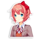 Стикер DDLC Sayori