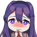 Стикер DDLC Team Salvato