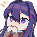 Стикер DDLC Team Salvato
