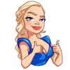 Стикер Daenerys Targaryen