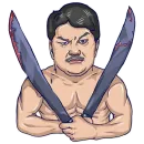 Стикер Dake Machete ©