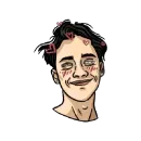 Стикер Дневник о Дане Милохине