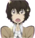 Стикер Osamu Dazai