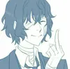 Стикер Dazai from anime "Bungo Stray Dogs"