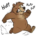 Стикер Dead Bear