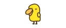 Стикер Deformed Parrot