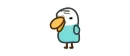 Стикер Deformed Parrot