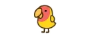 Стикер Deformed Parrot