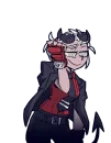 Стикер Helltaker