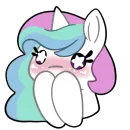 Стикер Derp Celestia