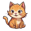 Стикер Desert cats