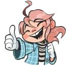 Стикер Детектив Энни Без Текста