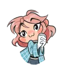 Стикер Детектив Энни Без Текста