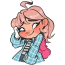 Стикер Детектив Энни Без Текста