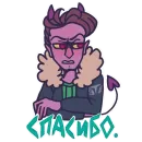 Стикер DEVIL FIZICA