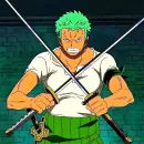 Стикер Ророноа Зоро