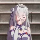 Стикер Re Zero Жизнь с нуля в альтернативном мире