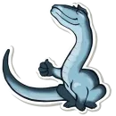 Стикер Diplodocus Ray