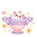 Стикер Disney's Marie Girly